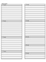 Dungeons & Dragons Character Sheets