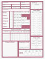 Dungeons & Dragons Character Sheets