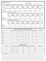 Dungeons & Dragons Character Sheets