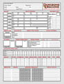 Dungeons & Dragons Character Sheets