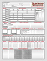 Dungeons & Dragons Character Sheets