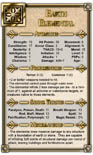 Dungeons & Dragons NPC Cards