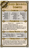 Dungeons & Dragons NPC Cards