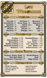 Dungeons & Dragons NPC Cards