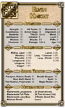 Dungeons & Dragons NPC Cards