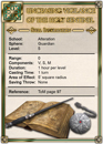 Dungeons & Dragons Spell Cards