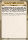 Dungeons & Dragons Spell Cards