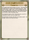 Dungeons & Dragons Spell Cards