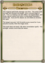 Dungeons & Dragons Spell Cards