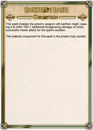 Dungeons & Dragons Spell Cards