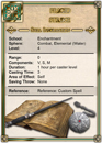 Dungeons & Dragons Spell Cards