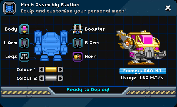 Starbound Mech