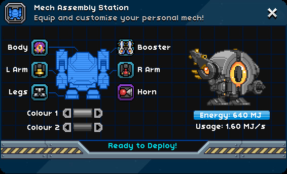 Starbound Mech