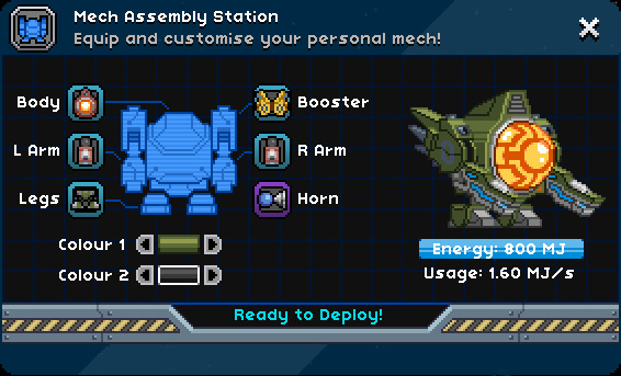 Starbound Mech